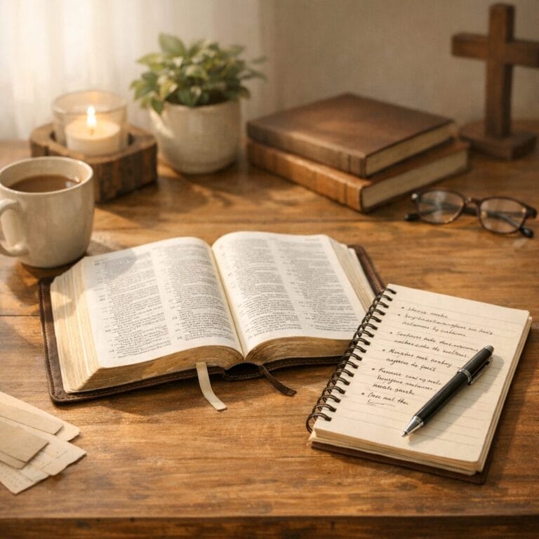 Featured image for Bible Study for Beginners: A Simple System to Understand and Remember Scripture